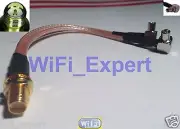 8" RP-SMA female to Y type 2X L TS9 male Splitter Combiner cable pigtail RG316