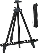 Painting Easel,Easel for Painting, 65" Adjustable Height Painting Easel, Telescopic Iron Alloy Art Easel Tripod Display Stand for Drawing