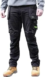 [Tool Monkey] Apache ATS Flex Slim Fit Pro Stretch Work Trousers with Holster Pockets