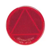 Narva 84007BL Red Retro Reflector with Self Adhesive
