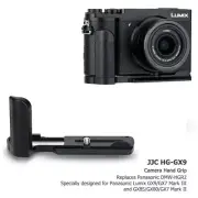 Metal Camera Hand Grip Holder Bracket for Panasonic Lumix DC-GX9 GX7 Mark III II