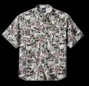 NWT Men’s Columbia Star Wars Cantina II Tamiami PFG Short Sleeve Shirt 4XT Rare