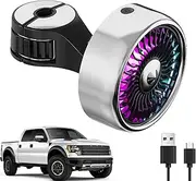 Car Seat Back Fan | 3 Speed Silent Backseat Hook Cooling Fan,Automobile Interior Accessories, Automobile Ventilation Device For Truck, Car, RV, ATV Or Boat
