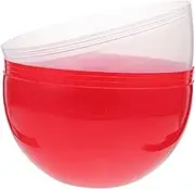 HAWILLOSCH Clear Plastic Easter Egg Ornaments Fillable Decorative Eggs for DIY Party Favors Multi Purpose Candy Boxes for Easter Celebrations and Home Decoration