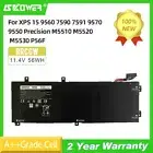 SKOWER RRCGW Battery For XPS 15 9550 9560 9570 Precision 5510 5520 5530 6GTPY