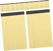 TEHAUX Elegant Legal Pad Notepads 12 College Ruled Pads Management Notepads for Desk