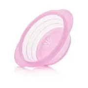 Tupperware FlatOut! Colander - Collapsible, 1.5 qt, pink, new