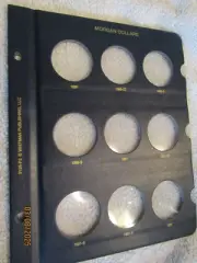 Whitman Morgan Silver Dollar Page #2 9128 1880-1882 w Plastic Slides NO COINS