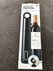 Sharper Image Automatic Universal Wine Bottle Opener Foil Cutter NIB