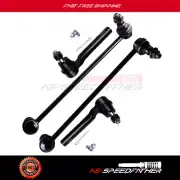 4 Pcs For 2004-2009 Nissan Quest Front Tie Rod Ends Stabilizer Bars End Link (for: Nissan)