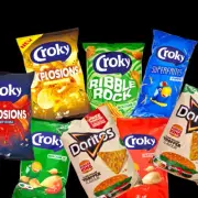 Croky & Doritos potato + corn chips, paprika, Burger King (as Lays, Cheetos)