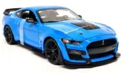 Maisto 1/18 - Shelby GT500 Ford Mustang 2020 Light Blue Diecast Model Car