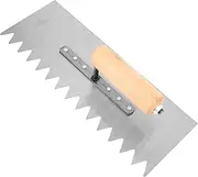 Homoyoyo Drywall Trowel Hand Tool with Curved Handle Durable Construction for Oil and Putty Work for Concrete and Masonry Projects