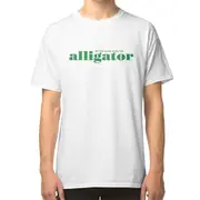 Alligator Logo - Alligator Green T-shirt