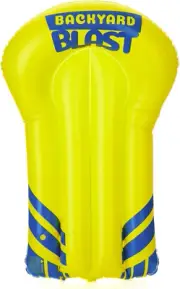 Backyard Blast Rider, Inflatable Body Board Slide Rider and Pool Float Toy