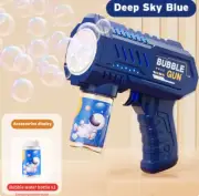 Fully Automatic Space Bubble Blowing Toy Bubble Gun Outdoor