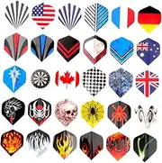 KICHOUSE Leaf Soft Tip Flights Flights Style Board Game Accessories Huge Bundle Skull Flights Flights Funny Flights Suit
