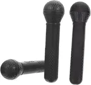 SOPOTUTU 3Pcs Microphone for Simulation Karaoke Props for Pretend Play Lightweight Safe Material for Singing and Talking Fun