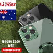 iPhone 12 11/Pro/Pro Max Shockproof with Magnetic Ring Soft Slim Case Cover