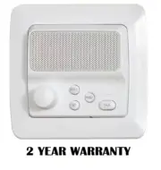 INTRASONIC RETRO-5P - Patio Station with Speaker Connection - NEW (WHITE)