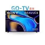 [GO-TV] SONY 65型 (Y-65XR80) OLED BRAVIA 8 智慧顯示器 限區配送