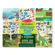 Melissa and Doug - Reusable Sticker Pad - Habitats