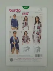 Burda Sewing Pattern 6667 Women's Jacket Pattern Size US 8-18 EUR 34-44 NEW
