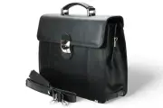 ERIC LASKO Leather Briefcase, Bag, Laptop Bag, Documents bag 14 EL 4-1