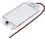 LED Dome Lamp for RV Interior Lighting 48LED 12V-85V Replacement Ceiling Light for Campers And Trailers
