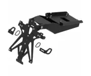 LIGHTECH Adjust License Plate Holder TARDU116B3 Ducati Multistrada V4 2021 2023