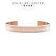 【Daniel Wellington】DW 手環 Emalie 經典雙色手環 玫瑰金x沙漠灰(DW00400011)