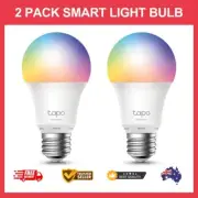tapo Smart Wi-Fi Light Bulb Multicolour E27 60W Equivalent Preset Schedule