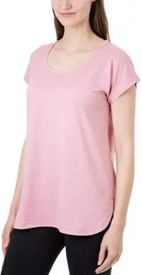 在飛比找Yahoo!奇摩拍賣優惠-ASDF TUFF LIFESTYLE 女圓領短袖上衣XL#