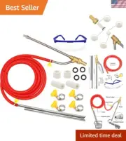 Pressure Washer Sandblasting Kit, 5000 PSI Wet Sandblaster Attachment, Power ...