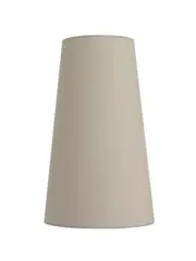 Calido Tall Tapered Shade in Natural Linen