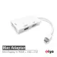 [ZIYA Mac 視訊轉接線 MiniDisplayPort 轉 VGA HDMI DVI 多功能款