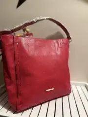 Simply Noelle Reptile Large Summer Red Tote Handbag New With Tags