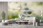 3D Plant Rural Self-adhesive Removeable Wallpaper Wall Mural