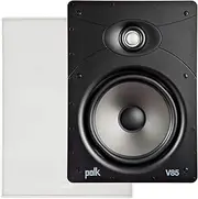 [Polk Audio] V85 High-Performance Vanishing in-Wall Speaker | 1 Speaker | White