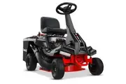 BAUMR-AG 24' Ride On Lawn Mower, Lithium Electric Start System, 6HP 224cc, 5 Cut Heights, Catcher and Mulch Kit