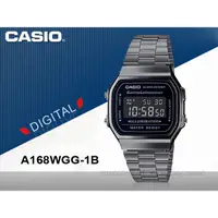 在飛比找蝦皮購物優惠-CASIO A168WGG-1B 復古電子錶 不鏽鋼錶帶 生