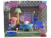 Peppa Pig Little Rooms Playset Tea in The Parlor New