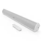 Teton Sound Bar for TV | 120W Powerful Stereo 2.1 Channel Sound | Home White