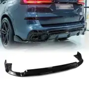 BMW G05 X5 M Sport M50I Rear Diffuser Valance Side Extensions Gloss Black 2019+ (for: BMW)