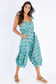 Guru Jumpsuit Frangipani--BOO-S21JP01-01
