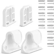 Retractable Baby Gate Replacement Part, Wall Mounting Accessories Brackets Latch