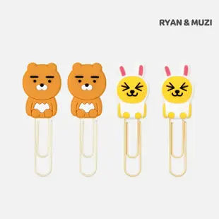 [kakao friends]RYAN&MUZI 造型迴紋針