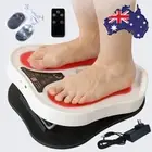 EMS Circulation Electric Foot Massager Machine Blood Leg Therapy Remote Control