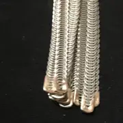 1/4" Spiral Steel Corset Boning 4-7/8" - 1 Dozen (12 Pcs) Corset Making Supplies