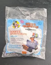 McDonald's Disney Mickey's Birthdayland Goofy’s Sports-Coupe Car #3 Vintage 1988